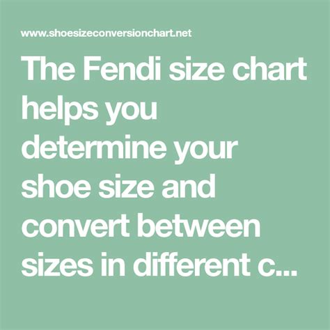 fendi shoes girls|Fendi women's shoes size chart.